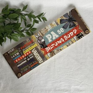 Pa se Biltong Bord