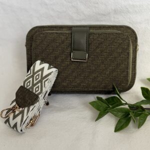 Olive Green Sling Handbag