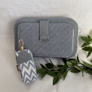 Pastel Blue Sling Handbag