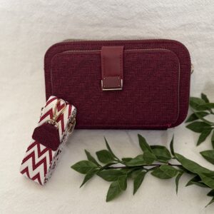 Maroon Sling Handbag