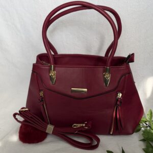 Maroon Handbag