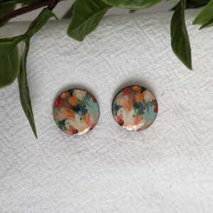 Colourful Stud Earrings