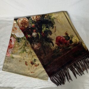 Flower Arrangement Scarf