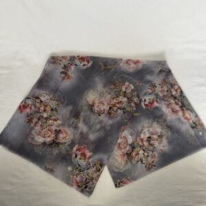 Grey & Peach Scarf