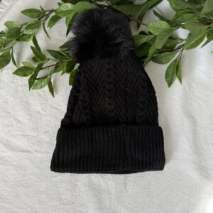 Black Winter Beanie