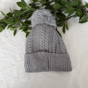 Grey Winter Beanie