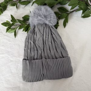 Grey Winter Beanie