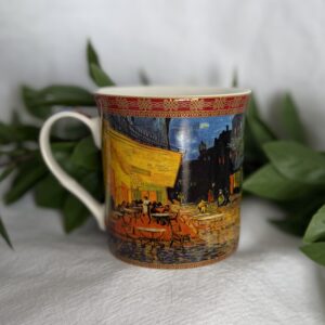 Café Terrance at Night Mug