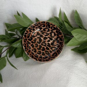 Small Leopard Print Plate