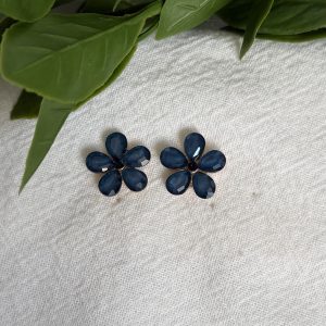 Blue Flower Earrings