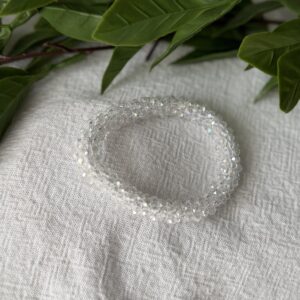 White Beaded Bracelet