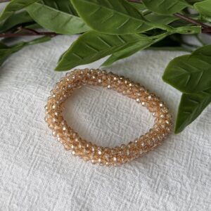 Coper Colour Beaded Bracelet