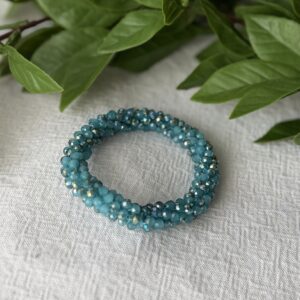 Blue Beaded Bracelet