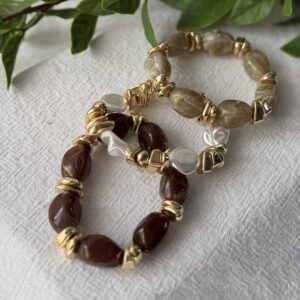 Brown Bracelet Set