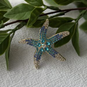 Starfish Brooch
