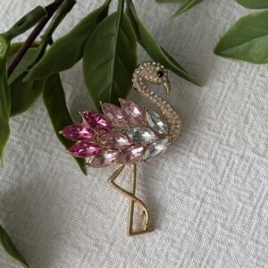 Flamingo Brooch