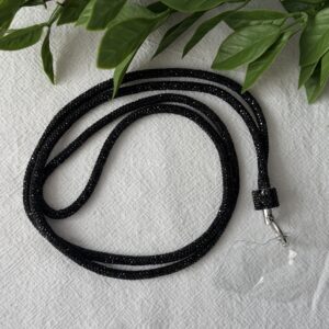 Black Phone Strap