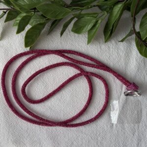 Bright Pink Phone Strap
