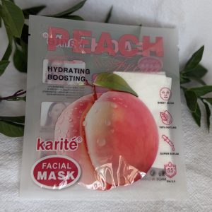 Peach Sheet Mask