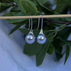 Silver Ball Earrings