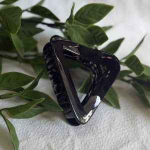 Black Triangle Claw Clip