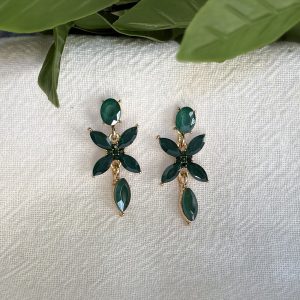 Green Earrings