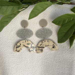 Marble Earrings