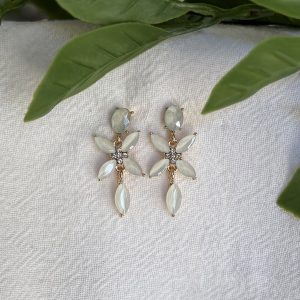 White Earrings