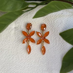 Orange Earrings