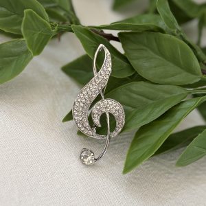 Music Note Brooch