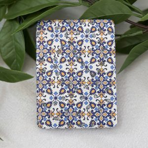 Blue & Mustard Travel Mirror