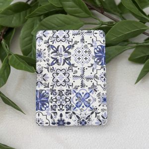 Blue Travel Mirror