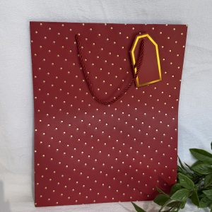 Large Red And Gold Gift Bag
