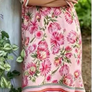 Pink Protea Dress