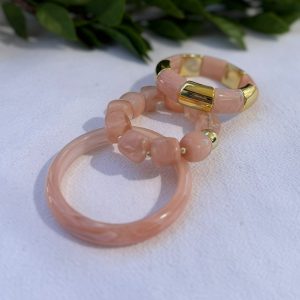 Pink Bracelet Set