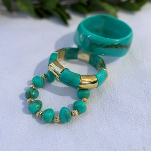 Teal Bracelet Set