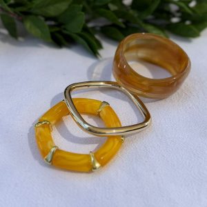 Yellow Bracelet Set