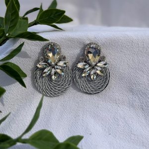 Silver Knot Earrings