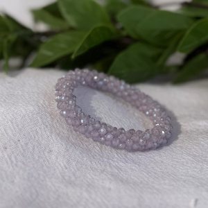 Purple Beaded Bracelet