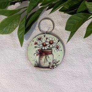 Flower Key Chain