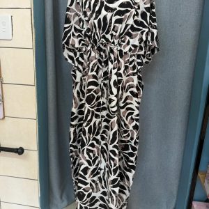 Black Leaf Kaftan
