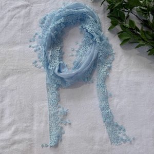 Light Blue Summer Scarf