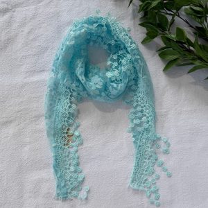 Teal Summer Scarf