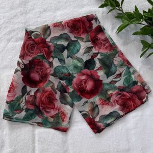 Red Rose Scarf