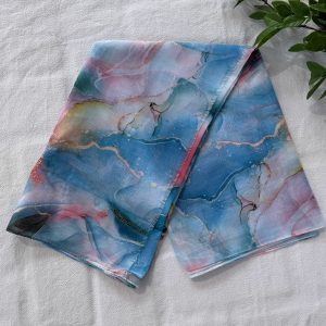 Blue Marble Scarf