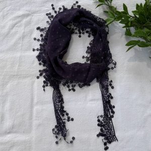 Deep Purple Summer Scarf