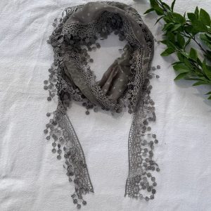 Grey Summer Scarf