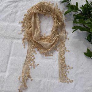 Beige Summer Scarf