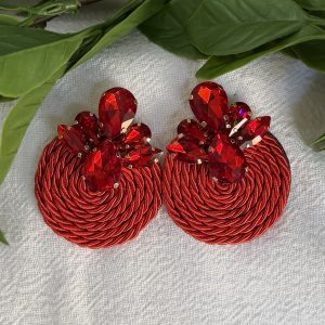 Red Knot Earrings