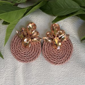 Pink Knot Earrings